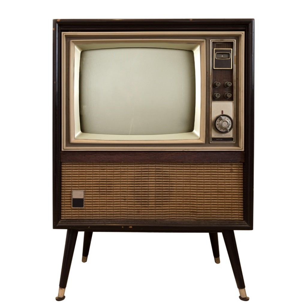 Старинный телевизор