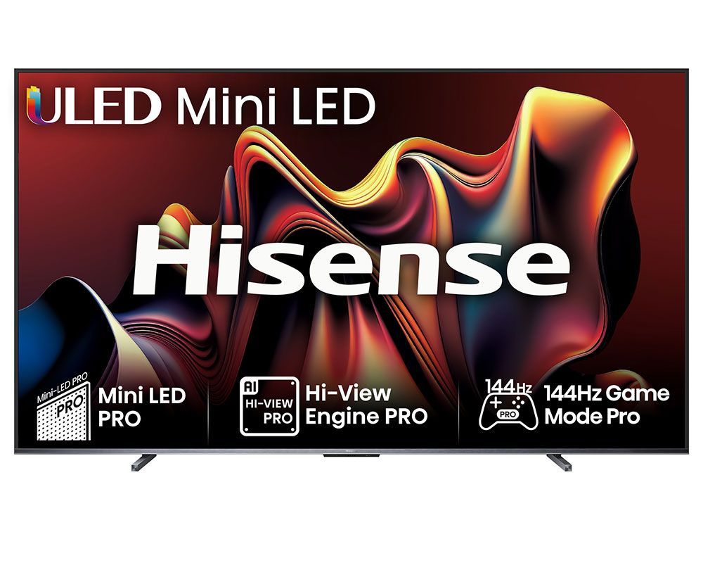 100" Hisense 100U7NQTUK Premium 4K HDR Smart Mini LED TV - Electronic World TV