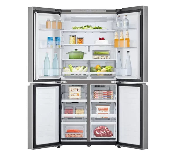 LG NatureFRESH GMB860PYDE SMART AMERICAN FRIDGE FREEZER - PRIME SILVER - Electronic World TV