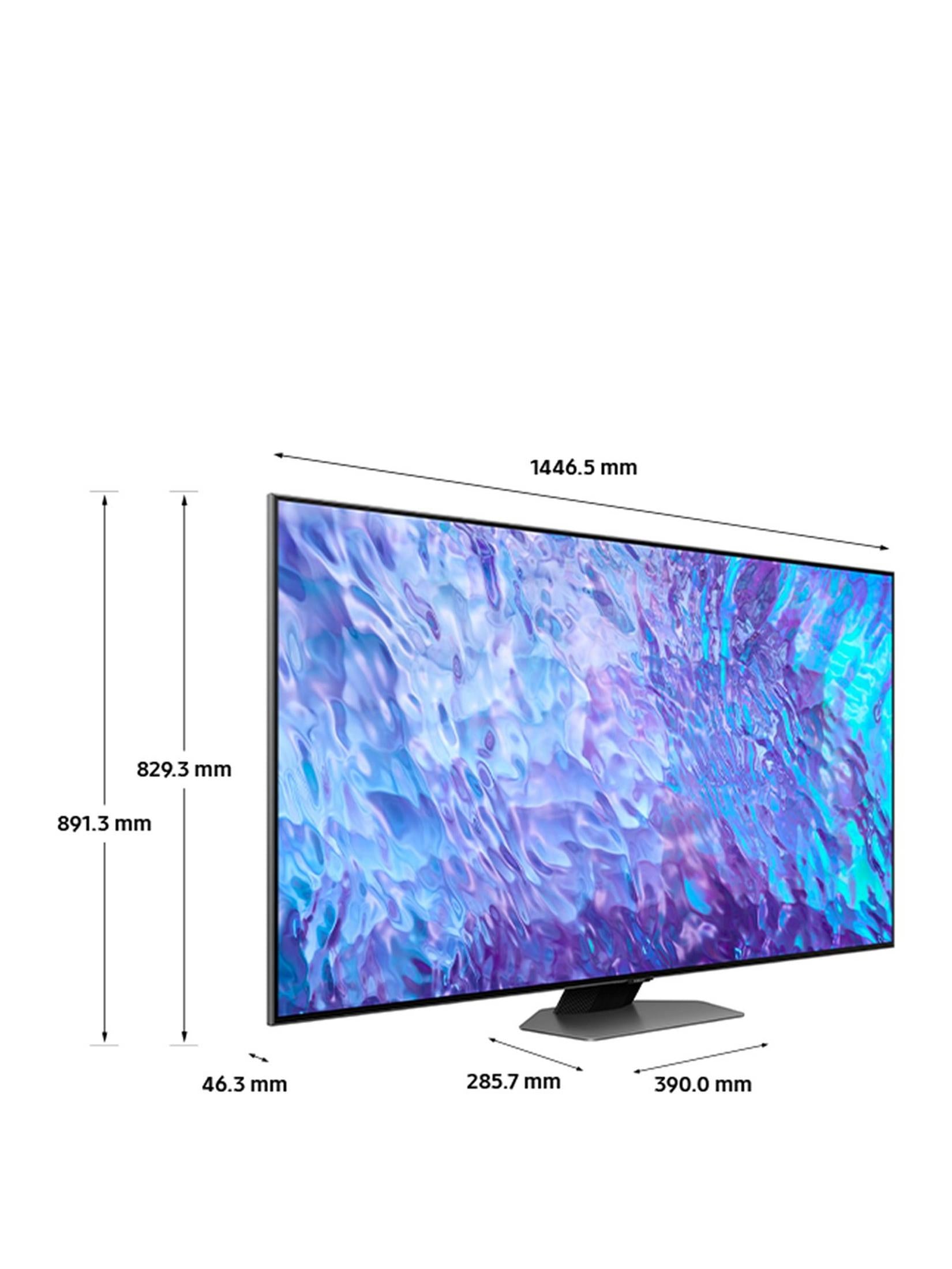 65" Samsung QE65Q80CATXXU 4K HDR Smart QLED TV