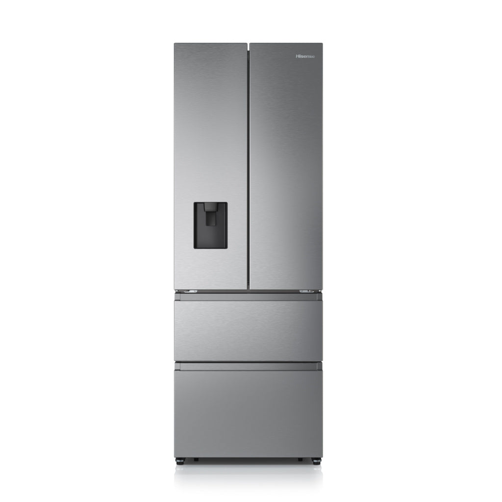 HISENSE RF632N4WIE SILVER NARROW AMERICAN FRIDGE FREEZER   .