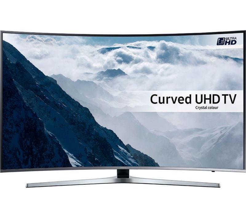 43" Samsung UE43KU6670 4k Ultra HD HDR Curved Smart LED TV - Electronic World TV