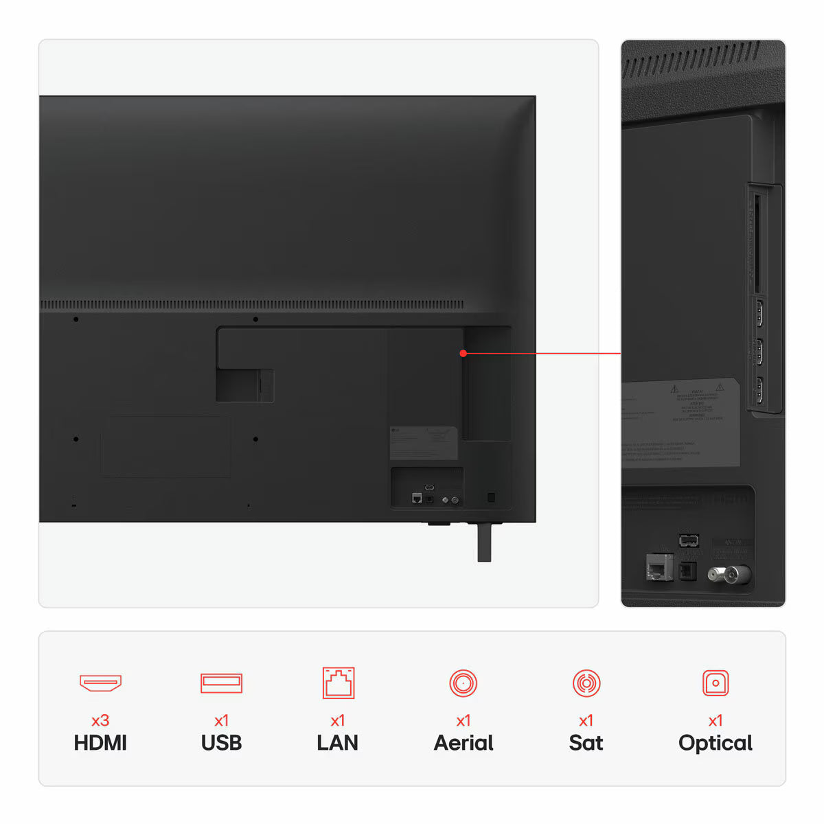 75" LG 75UA75006LA 4K Ultra HD HDR Smart LED TV