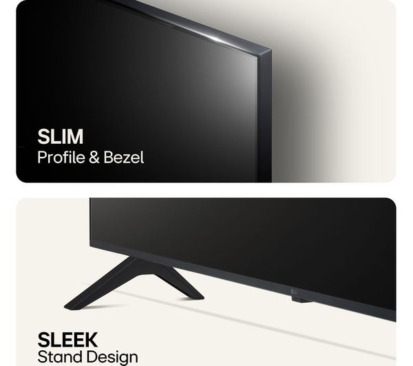 43" LG 43UR75006LK 4K Ultra HD HDR Smart LED TV - Electronic World TV