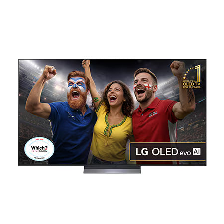 77" LG OLED77C54LA 4K HDR Smart Evo Ai OLED TV