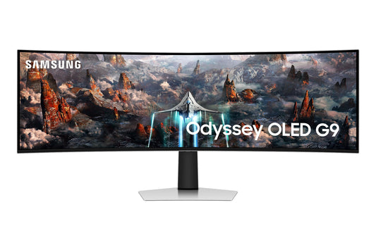 49" Samsung Odyssey LS49CG954SUXXU Curved 4K OLED Smart Gaming Monitor - Electronic World TV