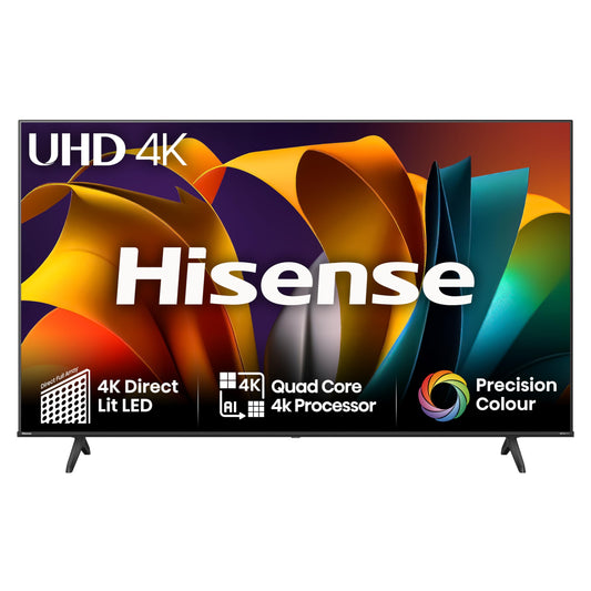 65" Hisense 65A6NTUK 4K HDR Freeview Play Smart LED TV - Electronic World TV