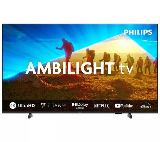 43" Philips 43PUS8009/05 Ambilight 4K HDR Android Smart LED TV - Electronic World TV