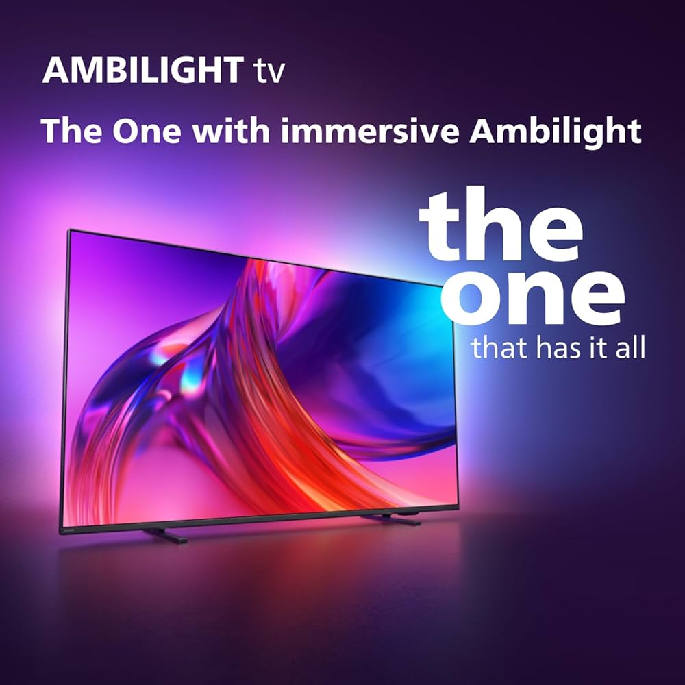 50" Philips 50PUS8508/12 Ambilight 4K HDR Google Smart LED TV - Electronic World TV