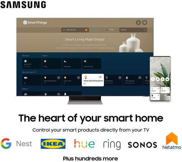 50" Samsung QE50Q80AATXXU 4K HDR Smart QLED TV