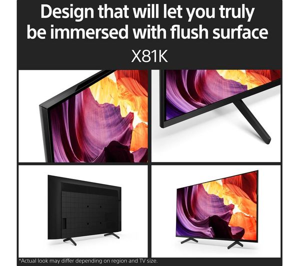 50" Sony Bravia KD-50X81KU 4K HDR Google LED TV
