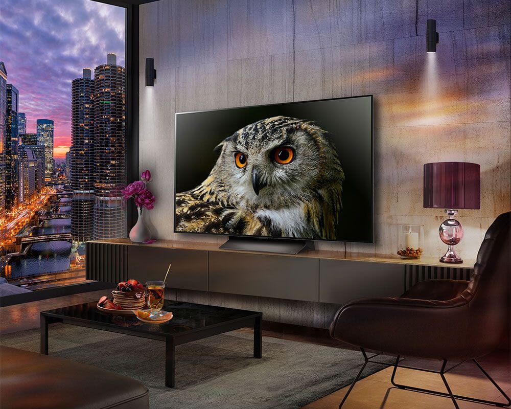 55" LG Evo OLED55C44LA 4K HDR Smart Evo OLED TV - Electronic World TV