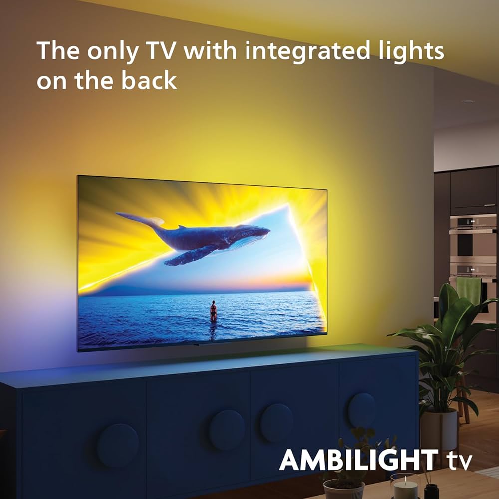 43" Philips 43PUS8109 Ambilight 4K HDR Android Smart LED TV - Electronic World TV