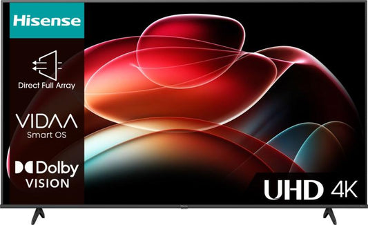 55" Hisense 55A6KTUK 4K HDR Freeview Play Smart LED TV - Electronic World TV