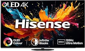 55" Hisense 55A85NTUK Premium 4K HDR Smart OLED TV