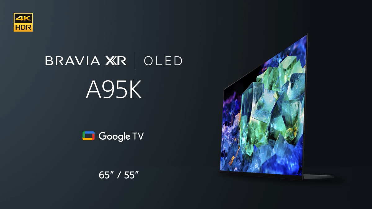 55" Sony Bravia XR55A95K 4K HDR Google Smart OLED TV - Electronic World TV