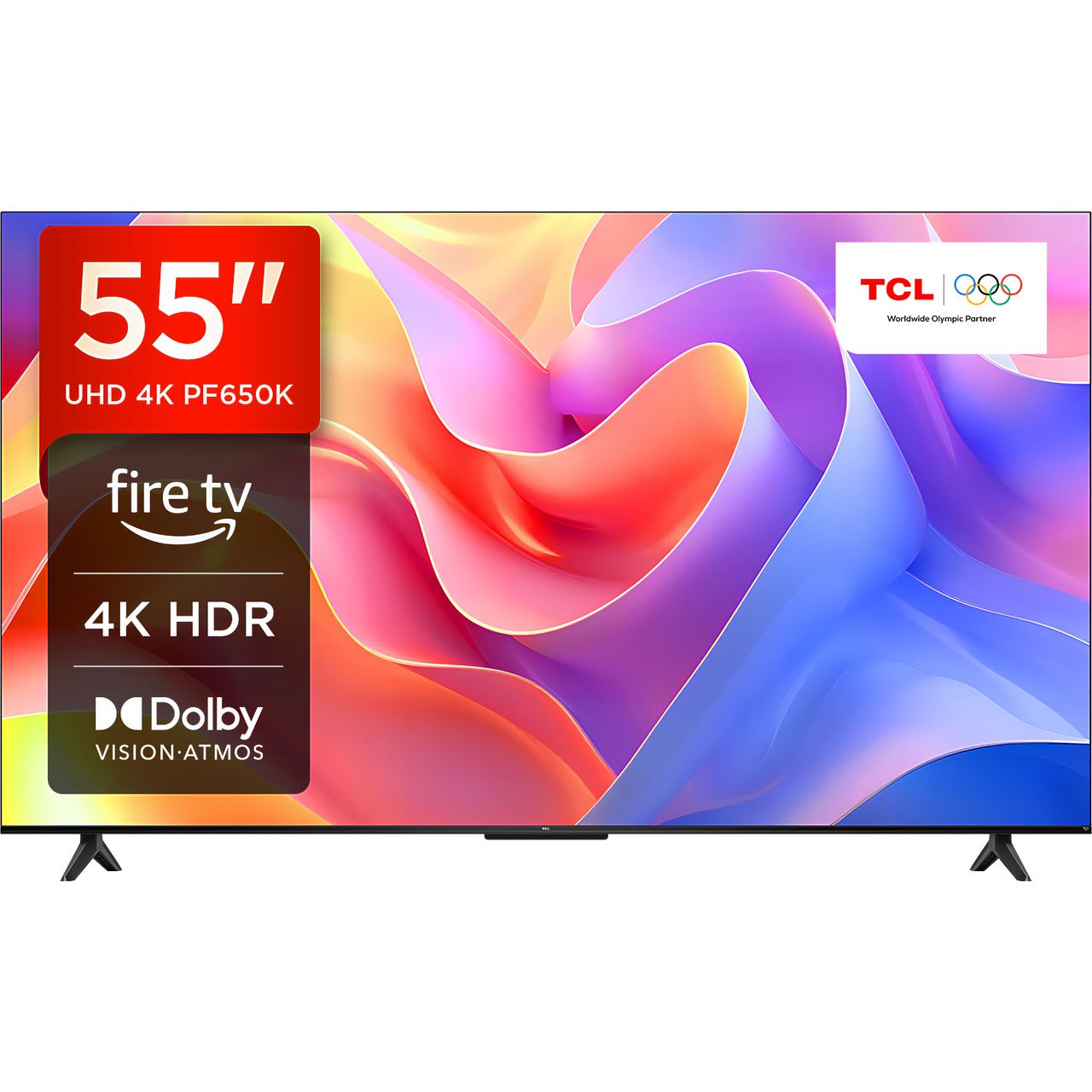 55" TCL 55PF650K 4K HDR Smart LED Fire TV