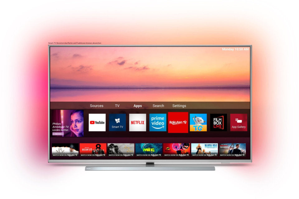 55" Philips 55PUS6804 Ambilight 4K Android HDR Smart LED TV
