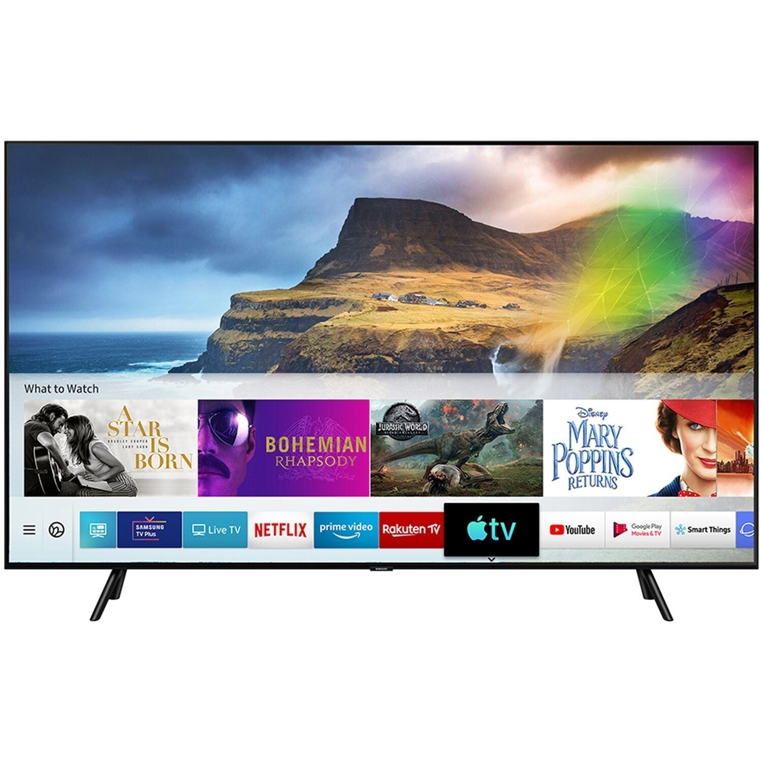 65" Samsung QE65Q70RAT 4K HDR Smart QLED TV - Electronic World TV