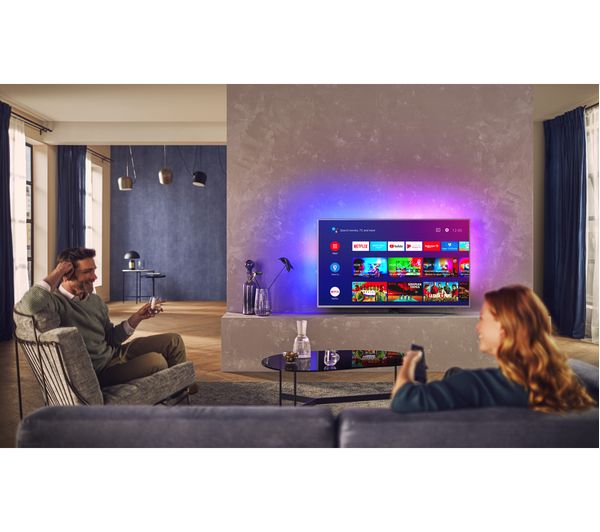 70" Philips 70PUS8555/12 Ambilight 4K HDR Android Smart LED TV - Electronic World TV