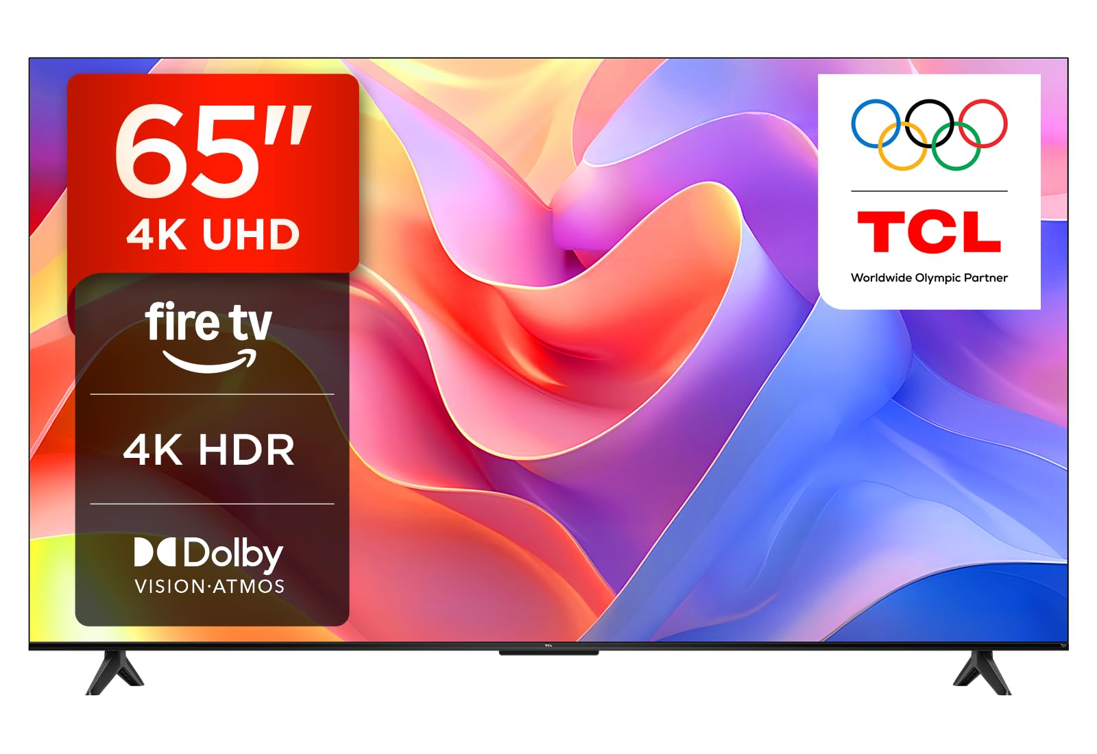 65" TCL 65PF650K 4K HDR Smart LED Fire TV