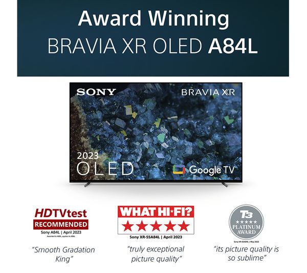 77" Sony Bravia XR77A84LU 4K HDR Google Smart OLED TV - Electronic World TV