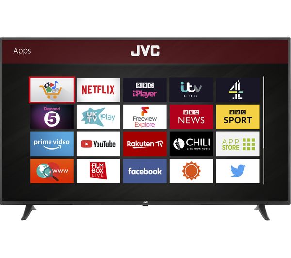 65" JVC LT-65C880 4K Ultra HD HDR Smart LED TV - Electronic World TV