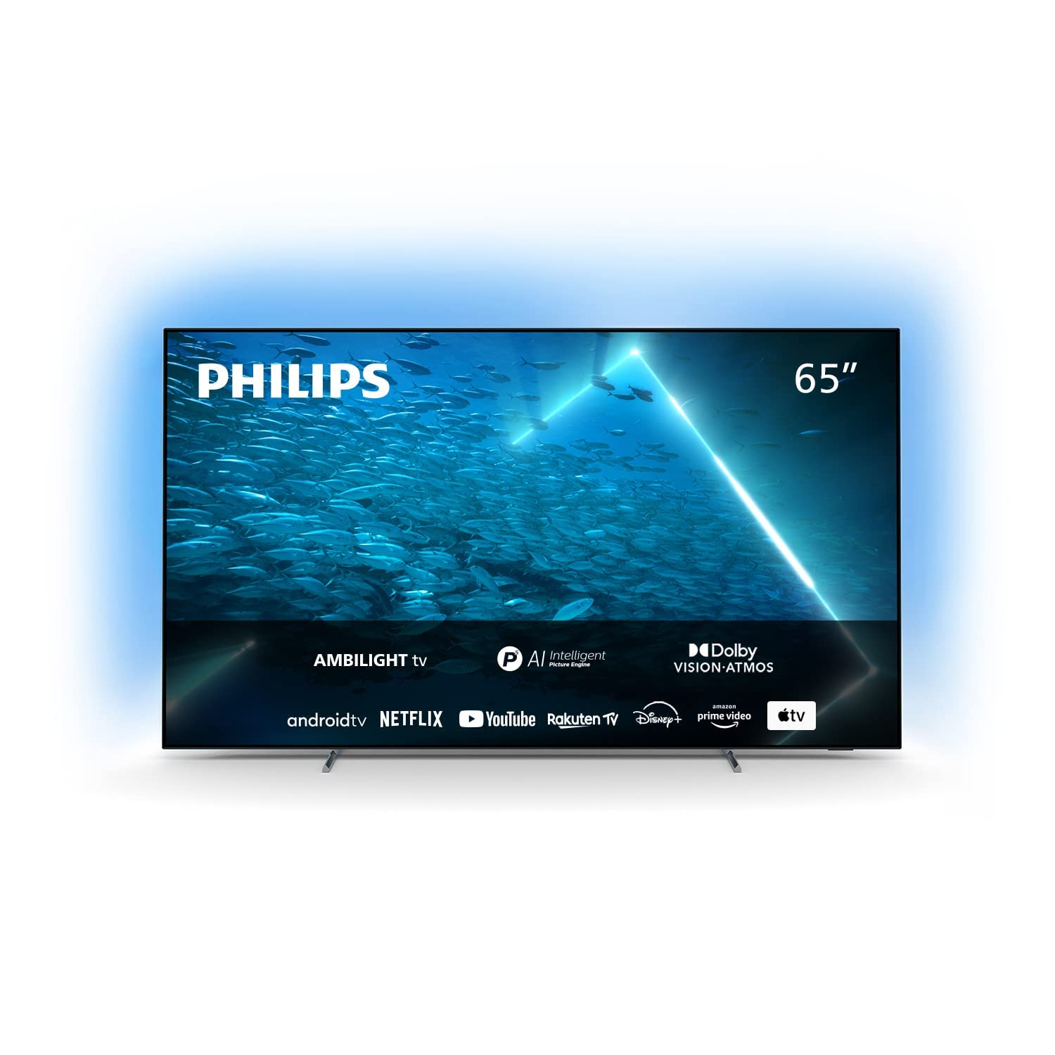 65" Philips 65OLED707/12 Ambilight 4K HDR Android Smart OLED TV