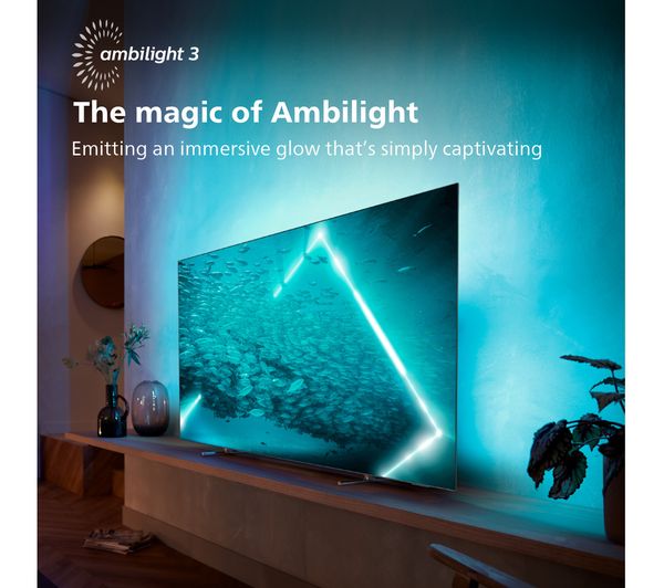 65" Philips 65OLED707/12 Ambilight 4K HDR Android Smart OLED TV