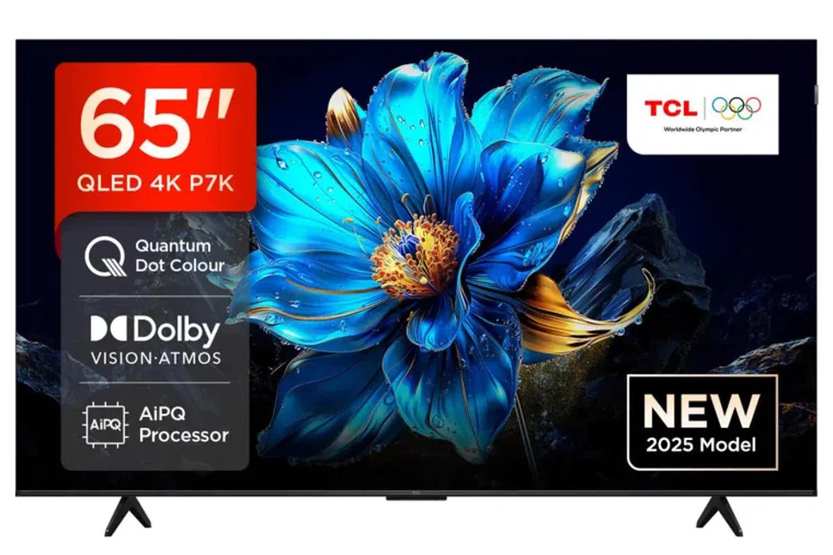 65" TCL 65P7K-UK 4K HDR Google Smart QLED TV