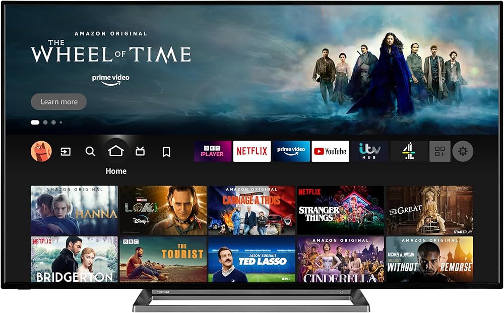 65" Toshiba Fire 65UF3D53DB 4K Ultra HD HDR Smart LED TV - Electronic World TV