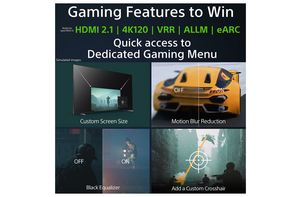 65" Sony Bravia KD65X85LU 4K HDR Google LED TV - Electronic World TV