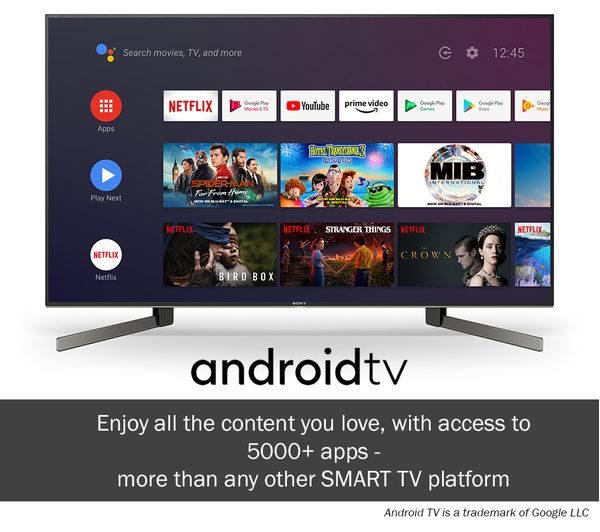 65" Sony Bravia KD65XG9505BU 4K Ultra HD Android Smart LED TV - Electronic World TV