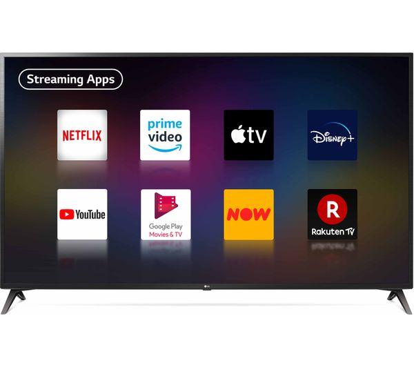 70" LG 70UN70706LB 4K HDR Freeview Play Smart LED TV - Electronic World TV