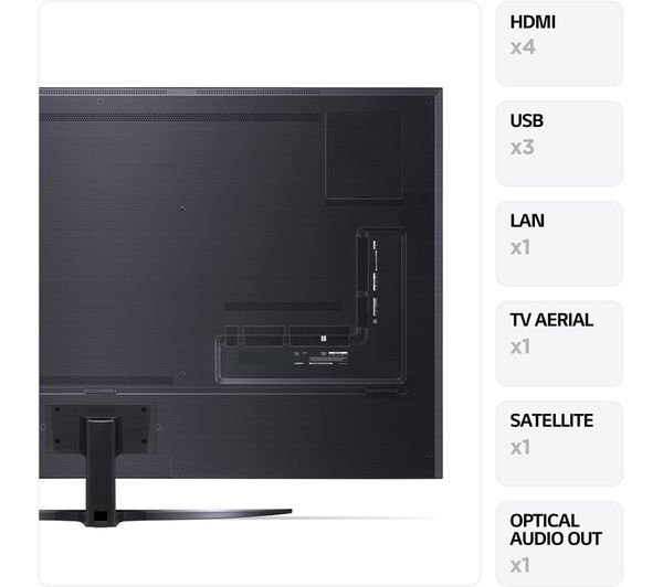 75" LG 75QNED916QE 4K HDR Smart QNED Mini LED TV