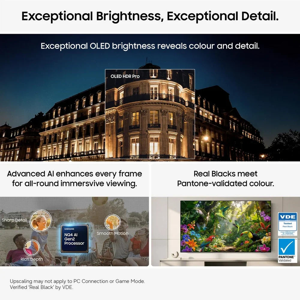 77" Samsung QE77S95H Flagship Vision Ai 4K Glare Free OLED TV