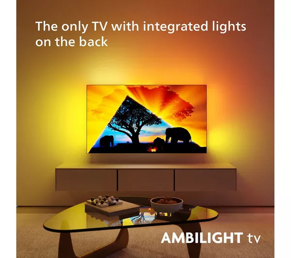 77" Philips 77OLED759/12 Ambilight 4K HDR Smart OLED TV - Electronic World TV