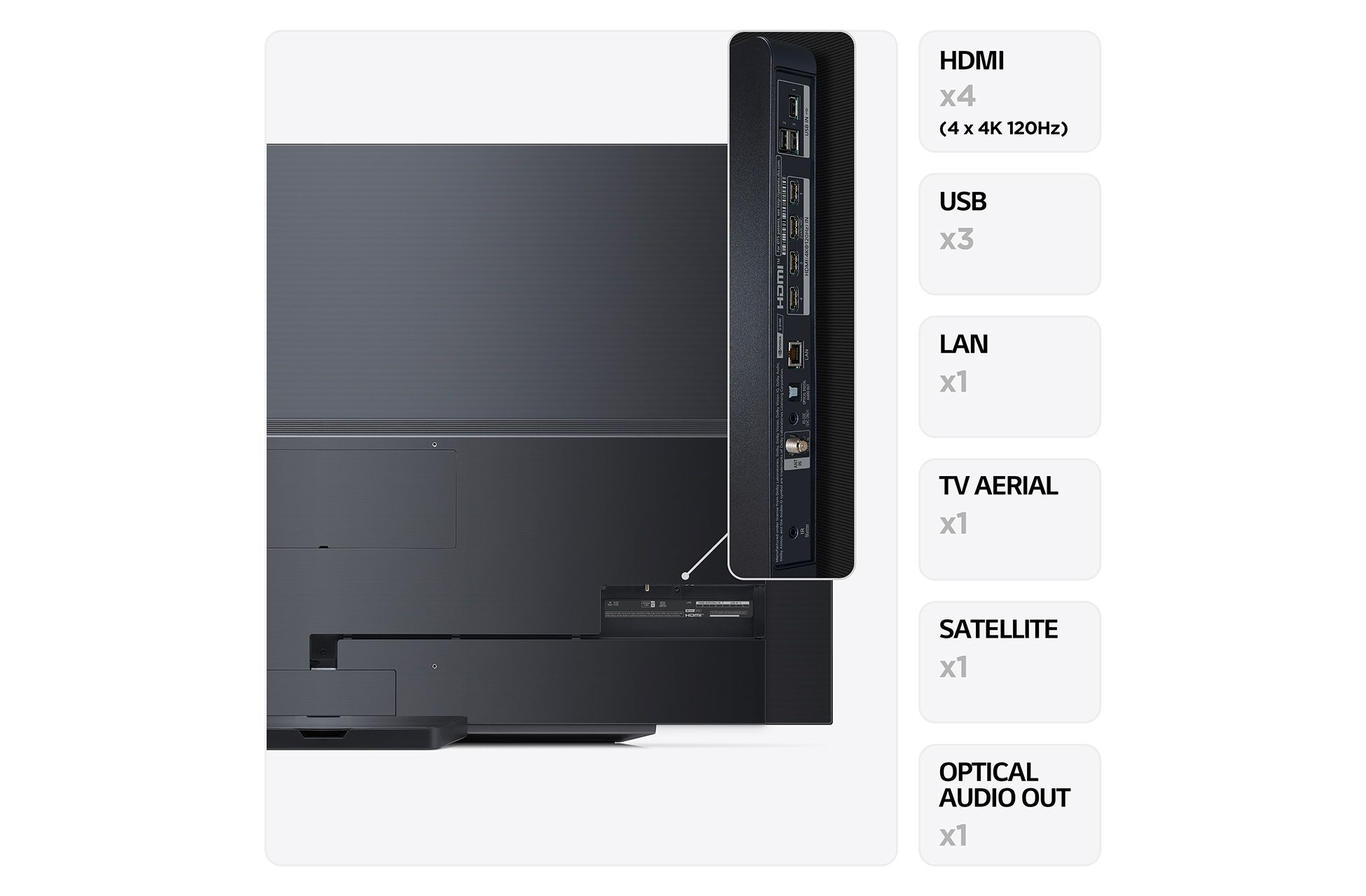 83" LG OLED83C34LA 4K HDR Smart OLED TV - Electronic World TV