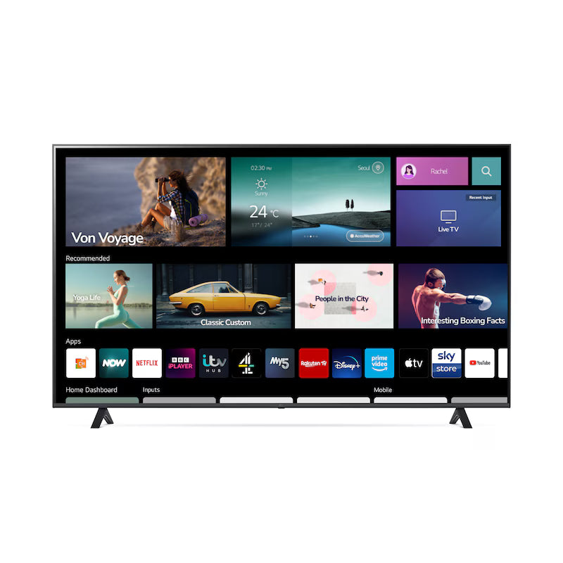 86" LG 86UQ80006LB 4K Ultra HD HDR AI Smart LED TV