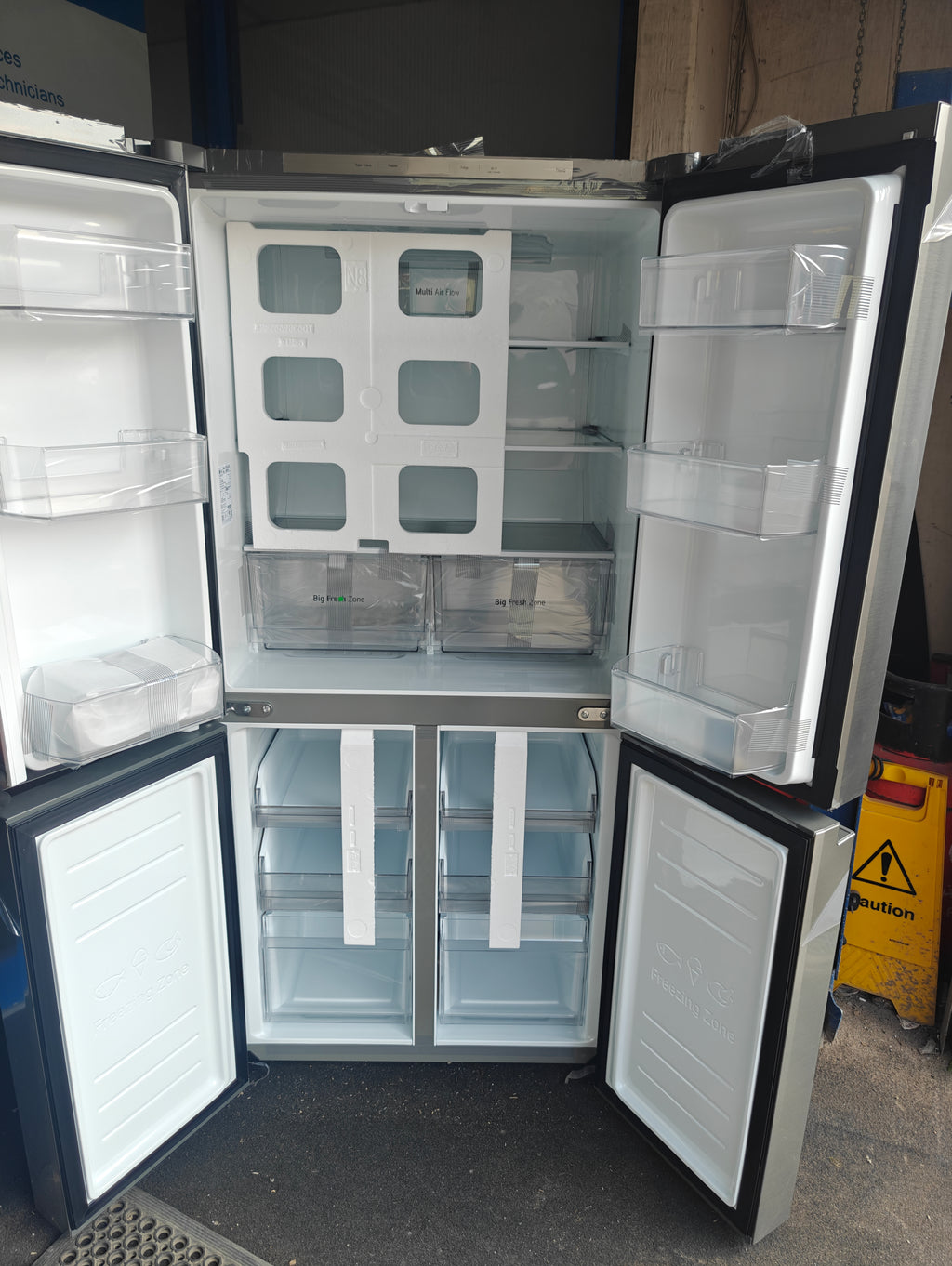 LG NatureFRESH GMB860PYDE SMART AMERICAN FRIDGE FREEZER - PRIME SILVER
