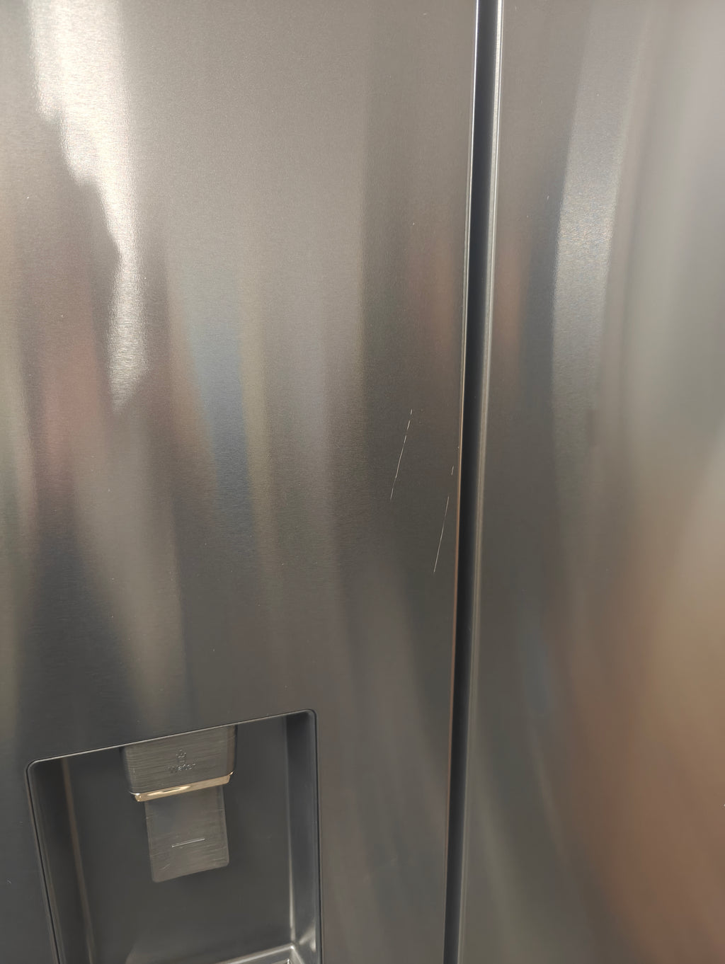 HISENSE RF632N4WFE BLACK NARROW AMERICAN FRIDGE FREEZER