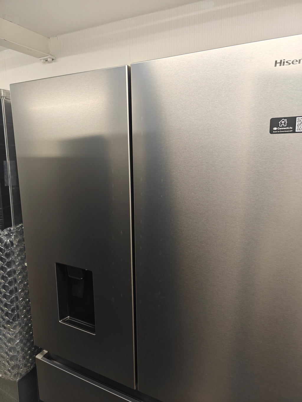HISENSE RF749N4SWSE PUREFLAT SMART AMERICAN FRIDGE FREEZER - STAINLESS STEEL