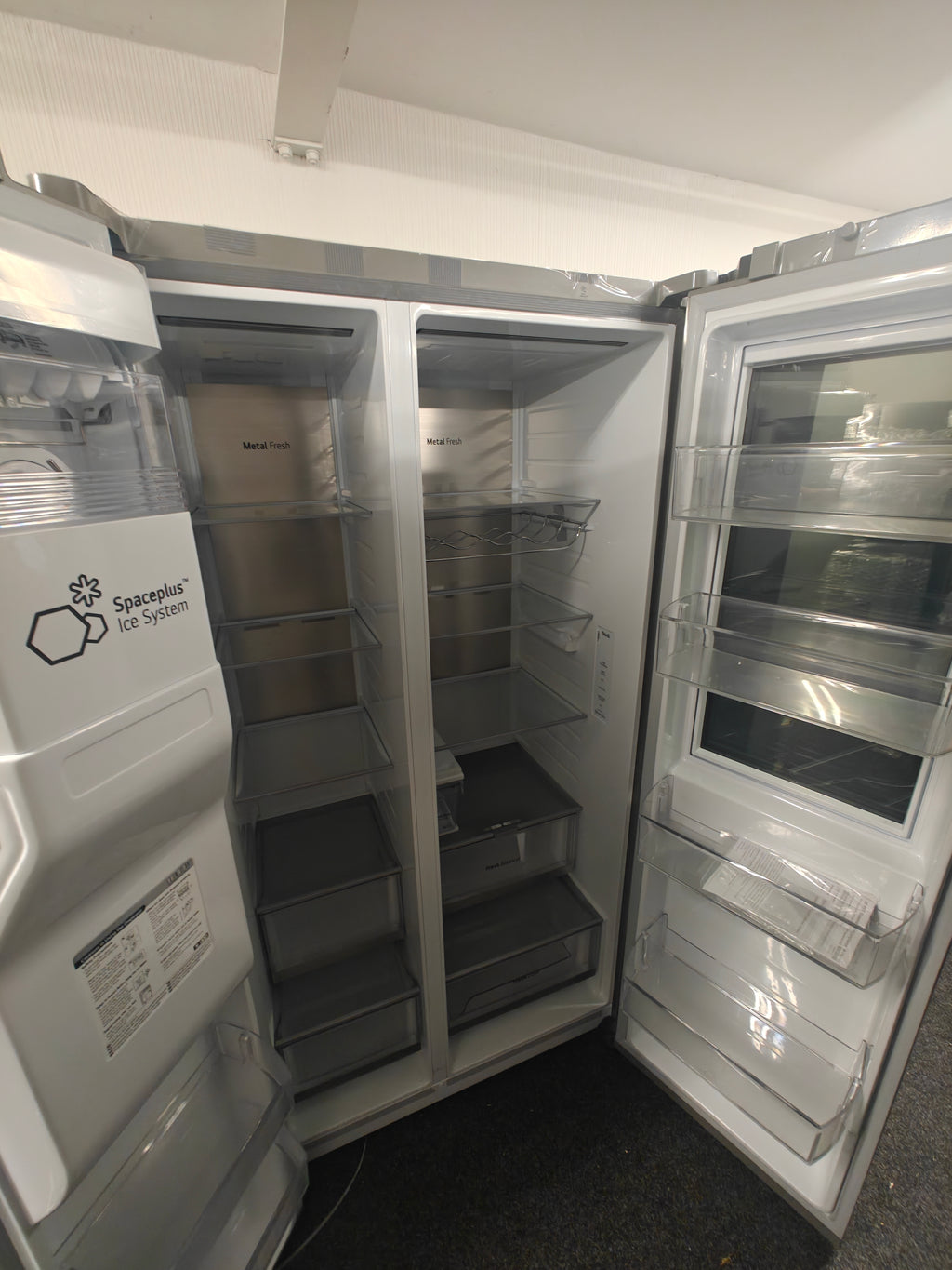LG GSXV91BSAE INSTAVIEW AMERICAN FRIDGE FREEZER - STAINLESS STEEL