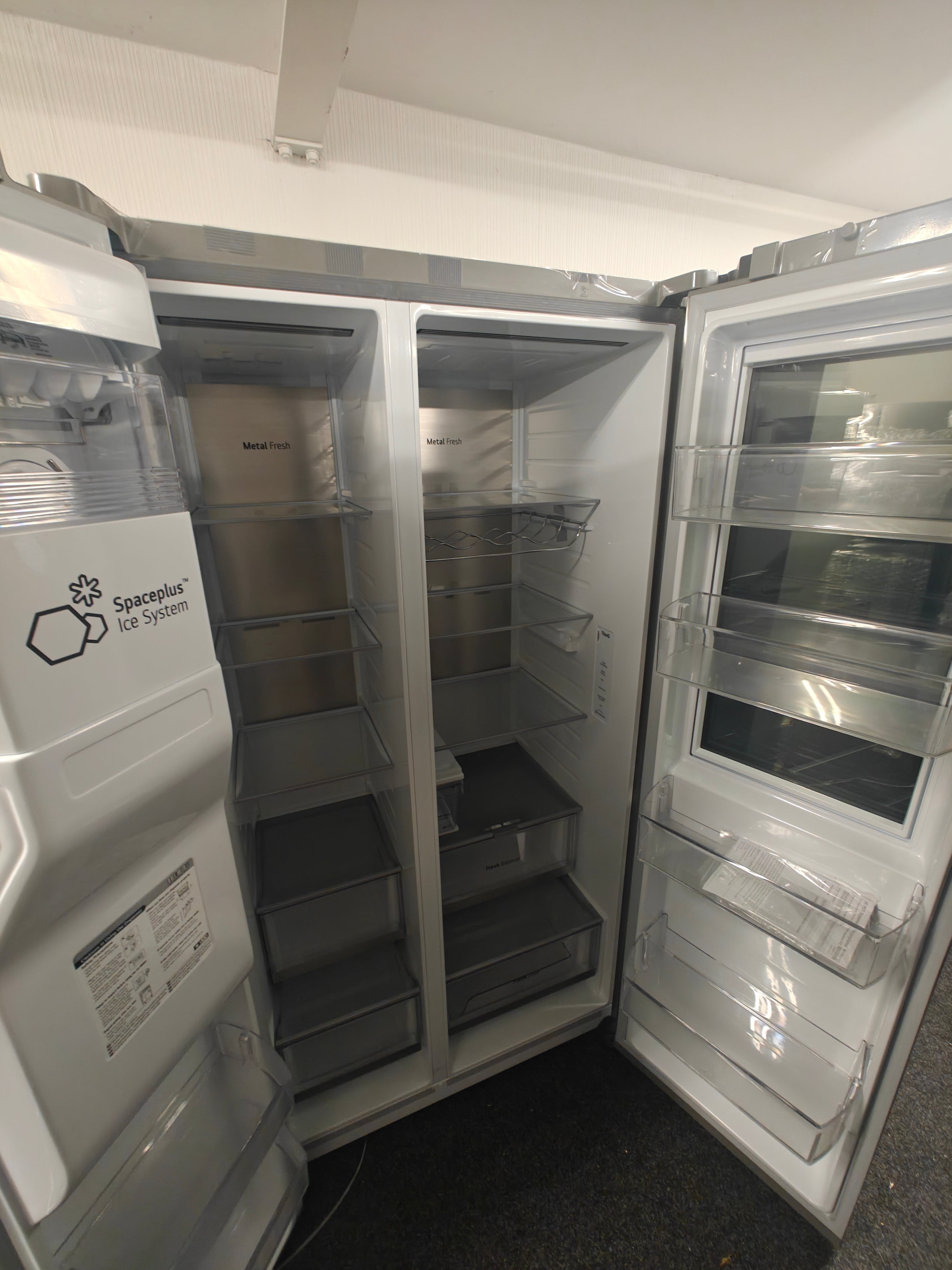 LG GSXV91BSAE INSTAVIEW AMERICAN FRIDGE FREEZER - STAINLESS STEEL - Electronic World TV