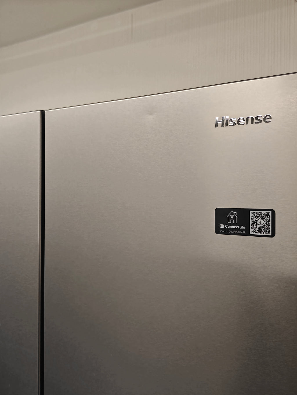 HISENSE RQ760N4SASE PUREFLAT SMART AMERICAN FRIDGE FREEZER - STAINLESS STEEL