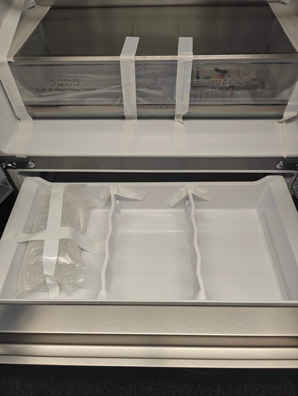 HISENSE RF749N4SWSE PUREFLAT AMERICAN FRIDGE FREEZER - STAINLESS STEEL
