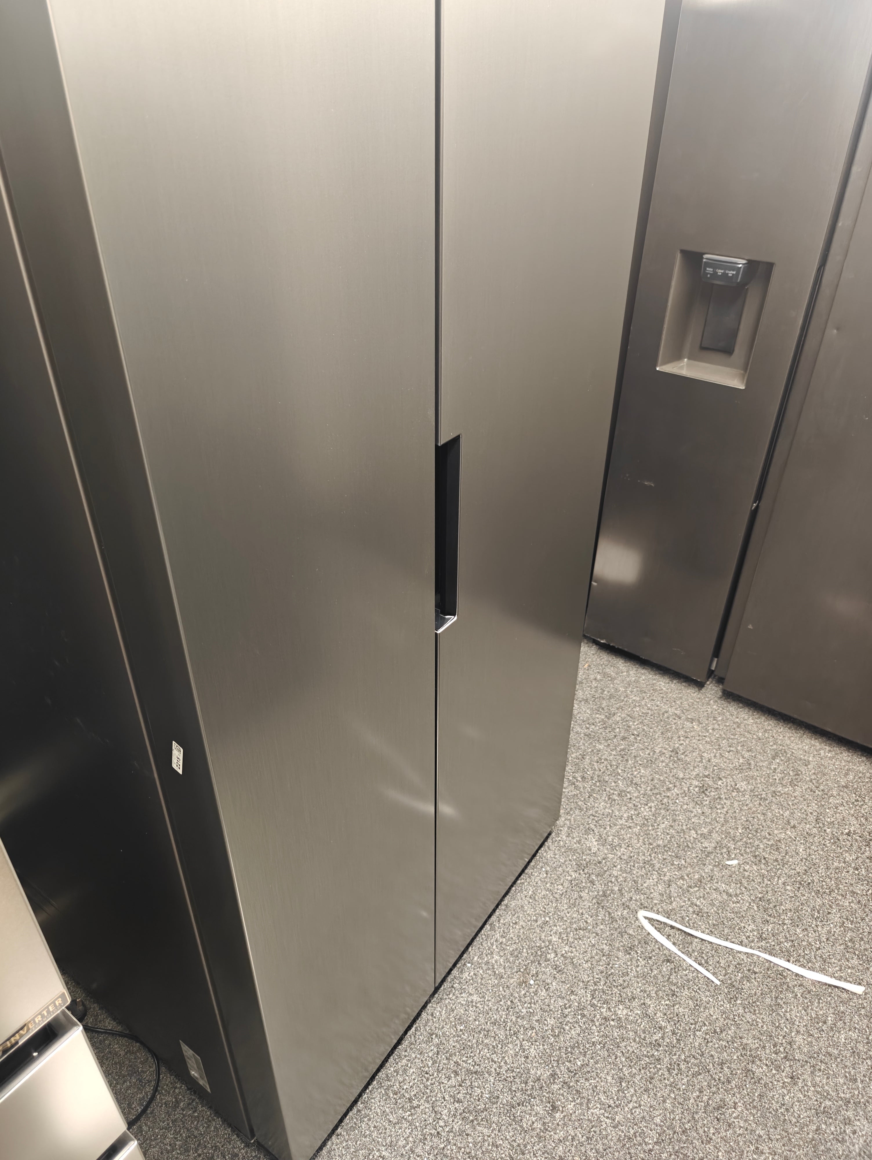 SAMSUNG RS66A8101S9 SPACEMAX AMERICAN FRIDGE FREEZER - STAINLESS STEEL - Electronic World TV