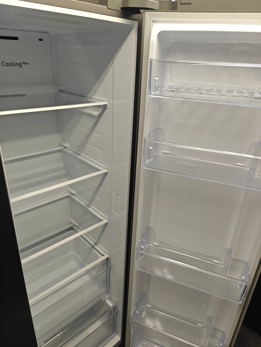 SAMSUNG RS66A8101S9 SPACEMAX AMERICAN FRIDGE FREEZER - STAINLESS STEEL