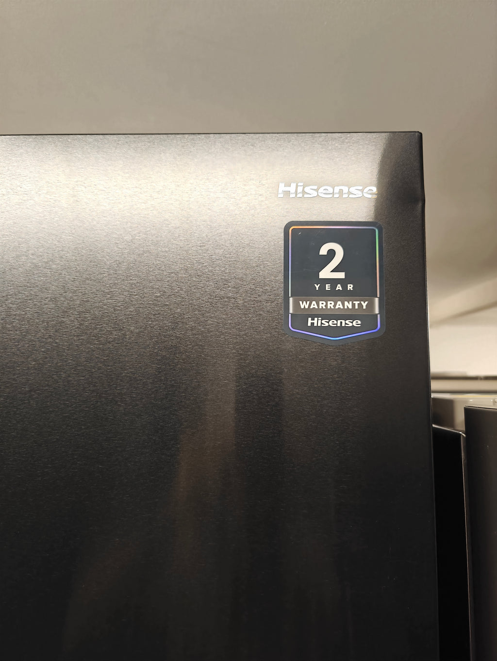 HISENSE RF632N4WFE BLACK NARROW AMERICAN FRIDGE FREEZER