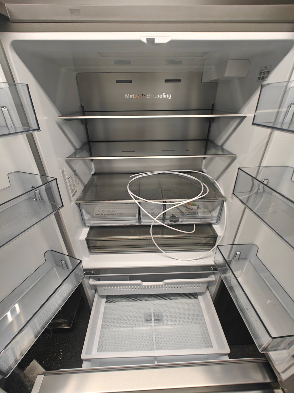 HISENSE RF815N4SESE PUREFLAT SMART AMERICAN FRIDGE FREEZER - STAINLESS STEEL (Copy)
